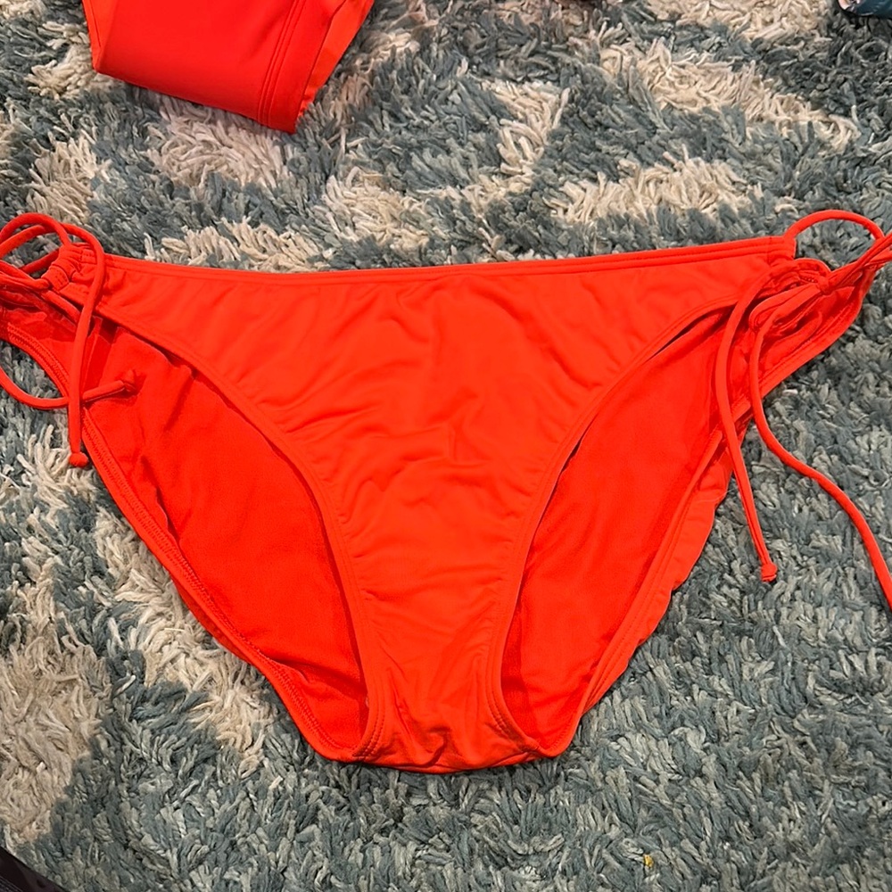 Athleta Bright Orange Bikini Set - Picture 4 of 6